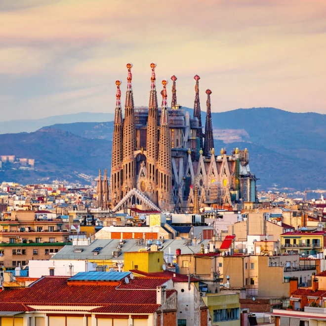 Wandkalender Barcelona 2026, 30 x 30 cm