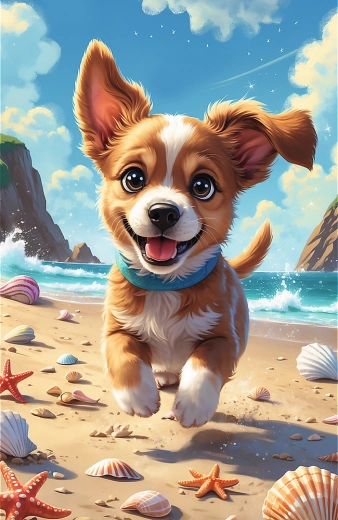 Puzzle Treflíci Welpe 54 Teile