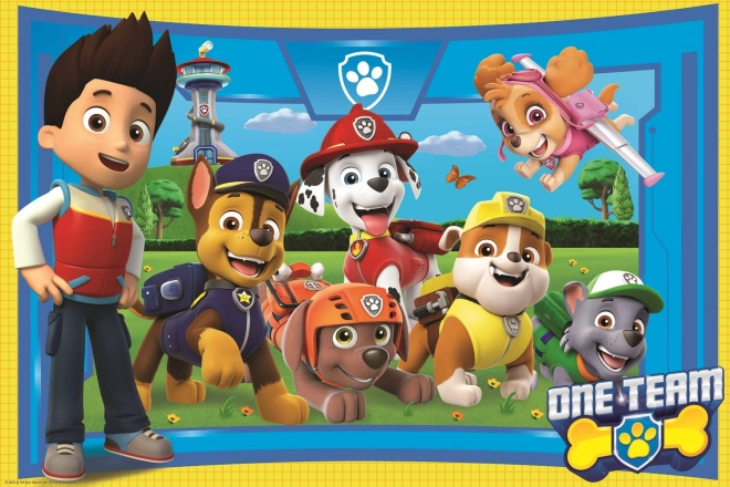 Trefl Puzzle Super Shape XL Paw Patrol: Welpenfreunde