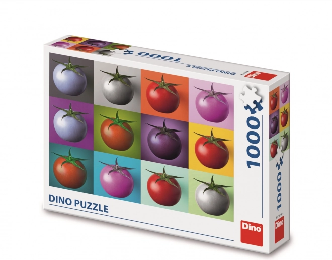 DINO Pop Art Puzzle: Tomaten 1000 Teile