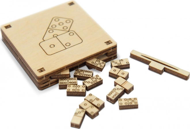 Holz 3D-Puzzle - Domino-Spiel aus Holz