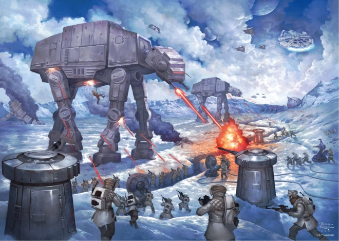 Schmidt Puzzle Star Wars: Schlacht um den Planeten Hoth 1000 Teile