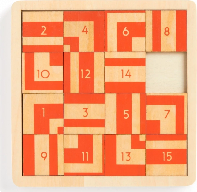 GALISON Schiebepuzzle aus Holz Frank Lloyd Wright: Imperial Hotel 2-in-1