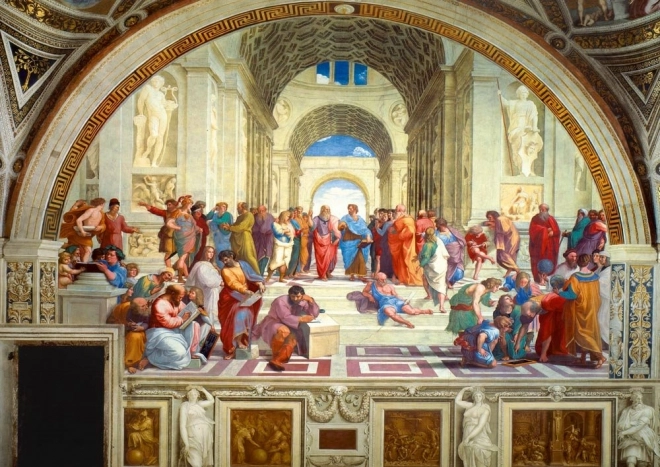 Bluebird Puzzle Die Schule von Athen 1000 Teile