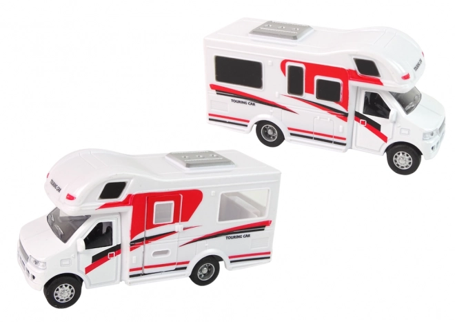 Kleiner Camper mit Schwungrad Antrieb - 2 Modelle