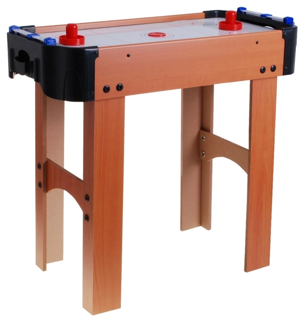 Air Hockey Tischspiel für Kinder aus Holzimitat – hölzern