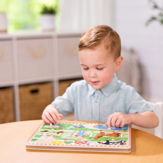 Musikalisches Puzzle Old MacDonald