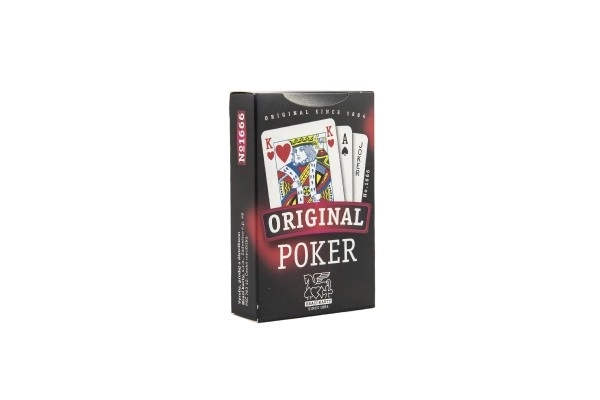 Pokerblätter mit Blumenmuster