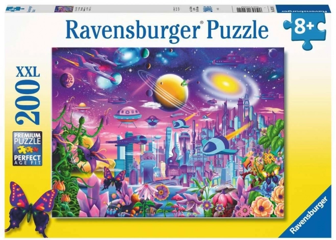 Ravensburger Puzzle XXL 200 Teile - Weltraumstadt
