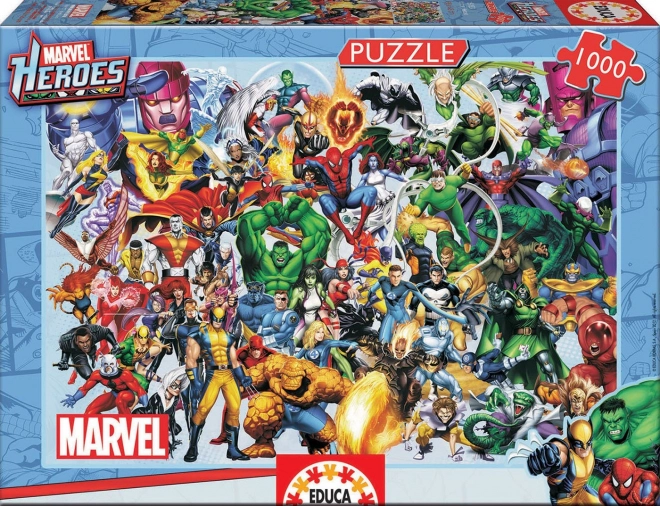 Educa Puzzle Marvel Helden 1000 Teile