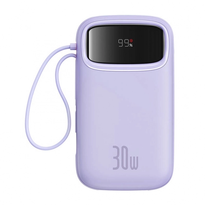 Baseus QPow tragbare Powerbank 20000mAh 30W lila