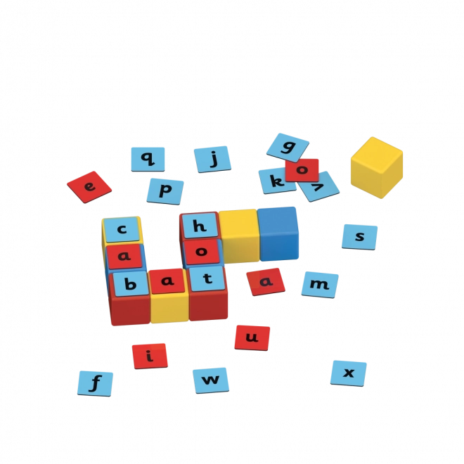 Geomag Magicube Wörter 55-teilig