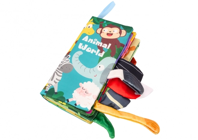 Weiches edukatives Buch Raschelnde Wilde Tiere