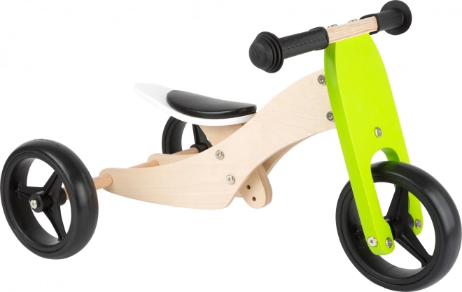 Holz-Dreirad Trike 2-in-1 Grün