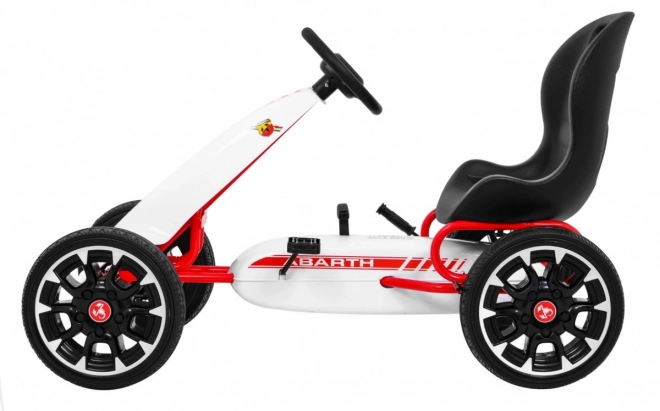 Pedalgokart ABARTH weiß