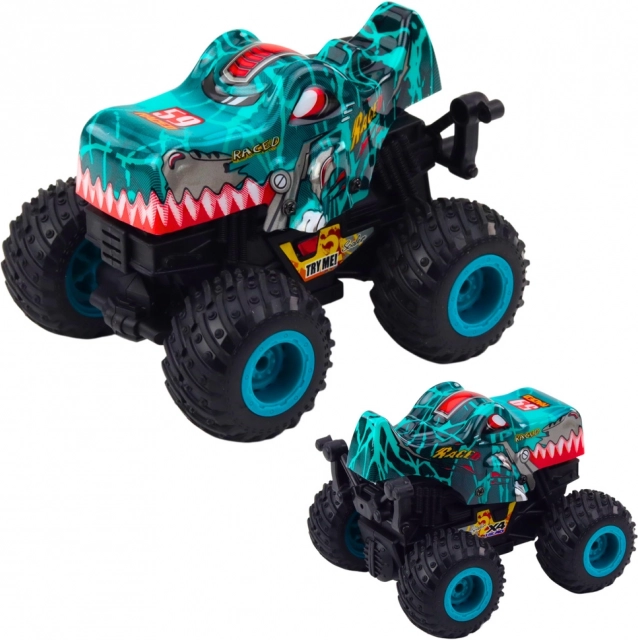 Geländewagen Dino mit Antrieb, Licht und Sound