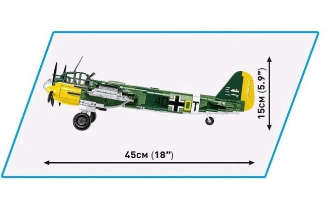 Historisches Junkers Ju-88 Bomber Modell