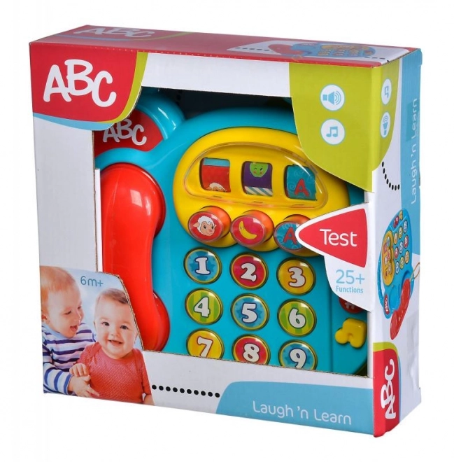 Bunter Baby Telefon mit Klängen und Bildern