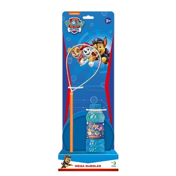 Bublifuk Paw Patrol Set zum Erstellen von Seifenblasen mit 0,45L Lösung