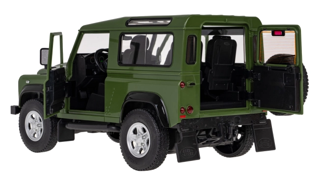 Land Rover Defender Ferngesteuertes Auto in Gelb – Grün