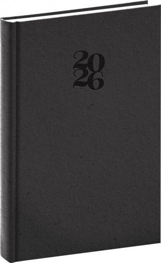 Tagesagenda Notique Essenza 2026, Kaffee, 15 x 21 cm