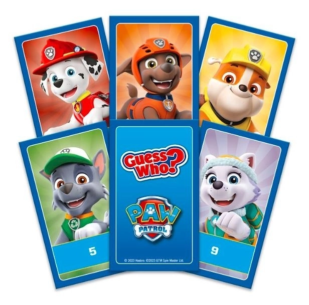 Gesellschaftsspiel Wer ist es? Paw Patrol