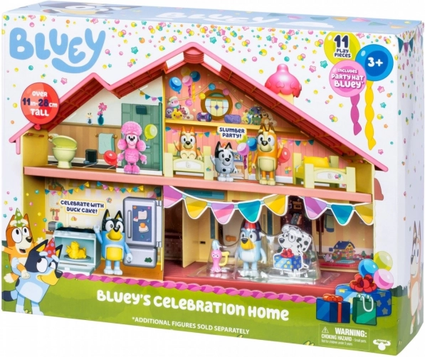 Haus der Familie BLUEY - Feier