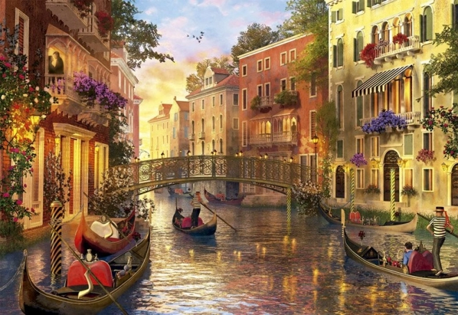 Educa Puzzle Dämmerung in Venedig - Puzzle 1500 Teile