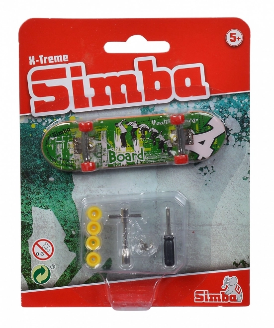Finger-Skateboard mit Zubehör
