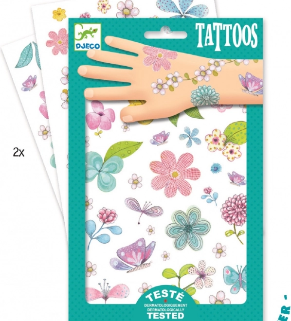 DJECO Blumen Tattoos