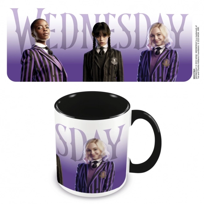 Keramiktasse Wednesday Nevermore Student