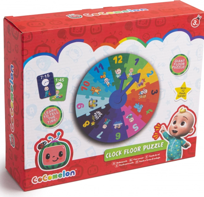 Cocomelon Mein erstes Uhren-Puzzle