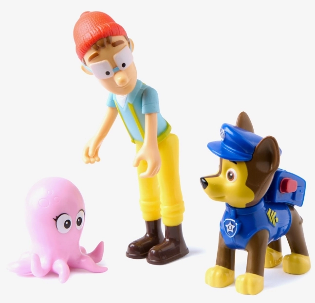 Vertreter Paw Patrol Figuren Chase und Kapitän Turbot