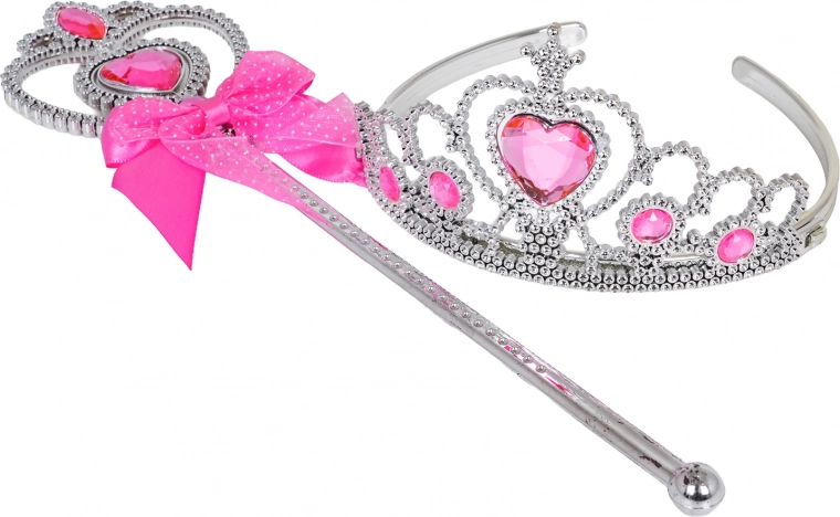 Krone und Zauberstab für die perfekte Verwandlung