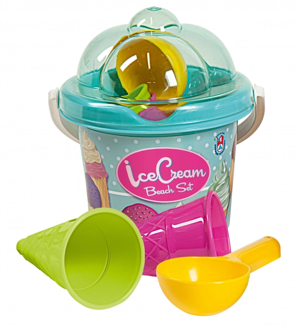 Androni Sandspielset Eiscreme - Klein, Türkis