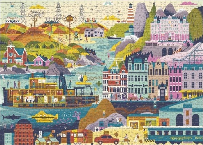 HEYE Puzzle Film Meisterwerke WES ANDERSON 1000 Teile