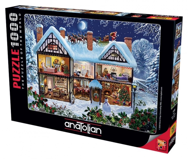 Weihnachtshaus Puzzle 1000 Teile