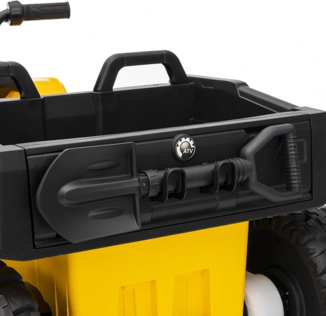 Gelbes sportliches Kinder-Quad TX ATV