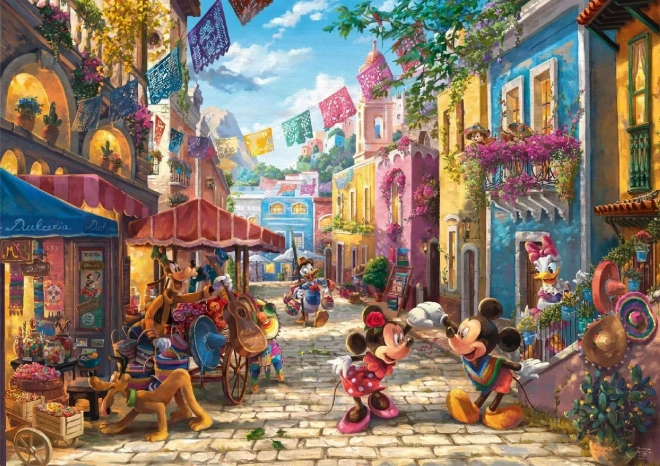 Schmidt Puzzle Mickey & Minnie in Mexiko 6000 Teile