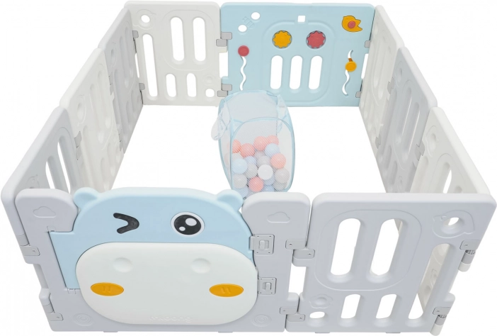 Modulare Schutzgitter Hippo Blau
