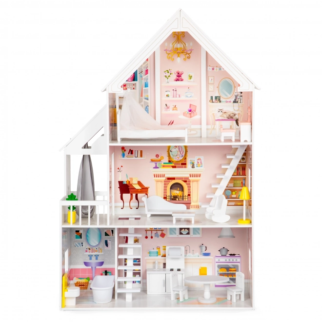 Holz-Puppenhaus XXL Powder Residence ECOTOYS
