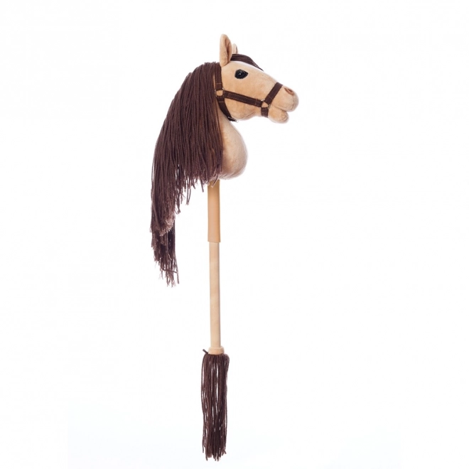 Hobbyhorse auf Stab Beige, Modell A4