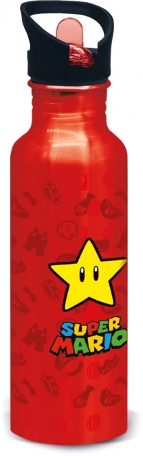 Aluminium Trinkflasche Super Mario