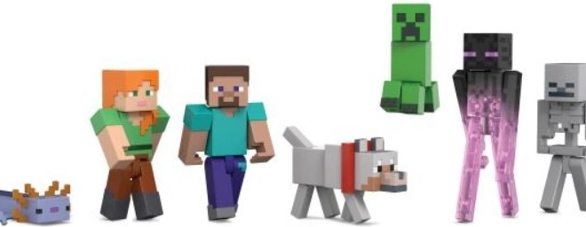 Minecraft Kreativ-Spielfiguren-Set