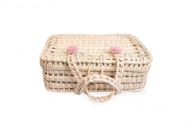 Rattan Puppenzubehör-Koffer Antonio Juan