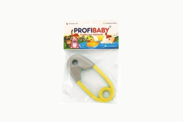 Plastik-Rassel Nadel 12 cm für Babys