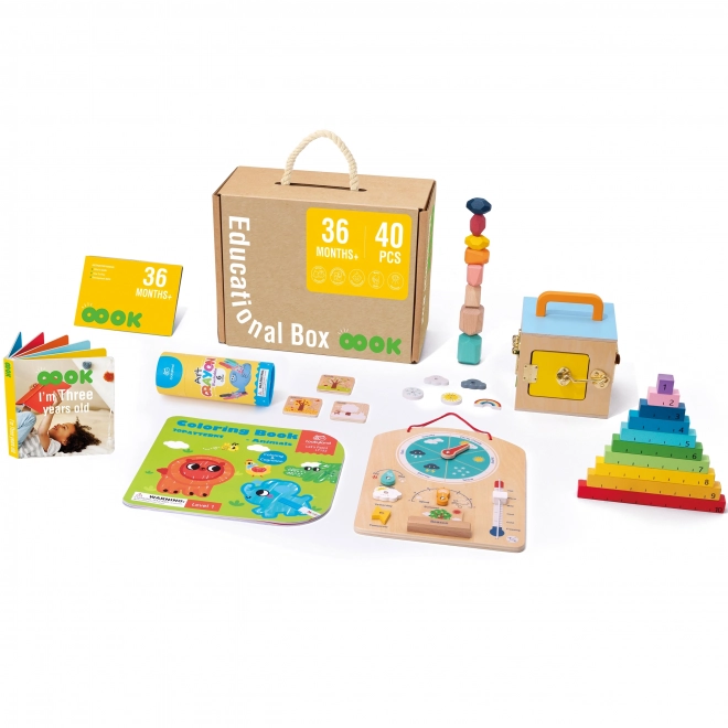 Montessori-Set 6-in-1 für Kinder ab 3 Jahren