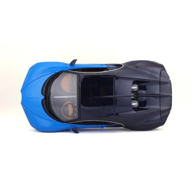 Bburago Bugatti Chiron Modellauto Blau/Blau