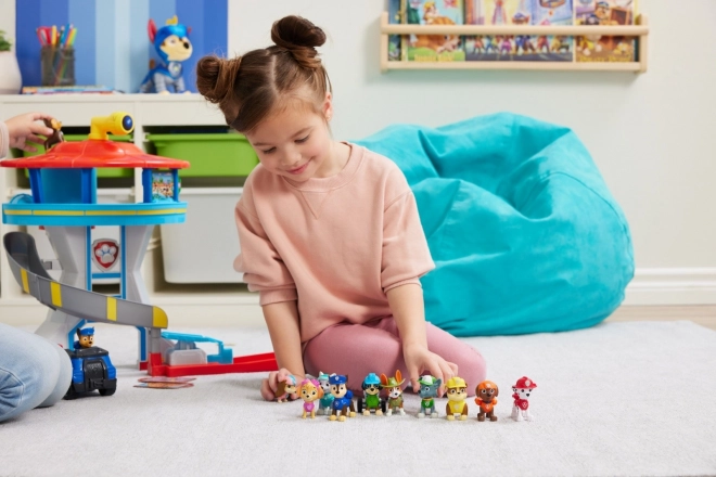 Figuren-Set Paw Patrol: Neue Zentrale