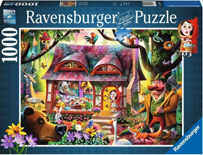 Ravensburger Puzzle Rotkäppchen 1000 Teile